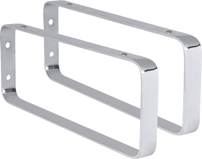 Differnz Ophangbeugel Voor wastafel 15 x 2.5 x 44 cm chroom