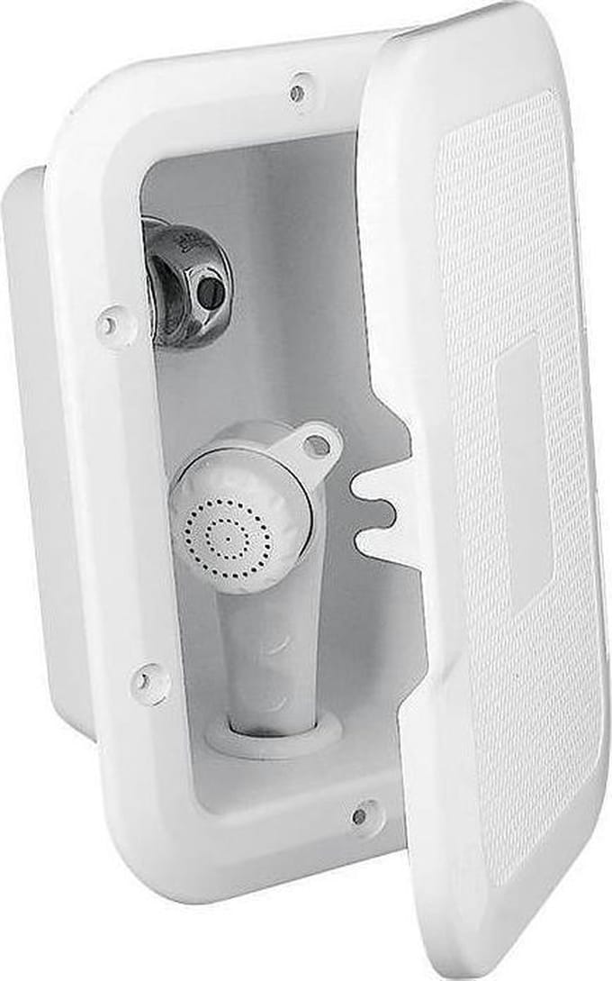 Inbouw douche met mengkraan incl. behuizing en 3 meter slang