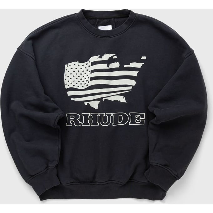RHUDE BANNER CREWNECK