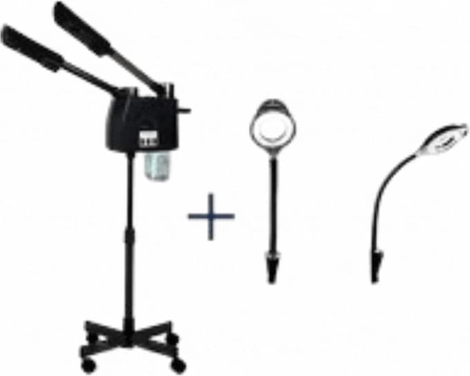 Gezichtsstomer - Met Lamp - 2-in-1 - Hete & Koude Ozon Stoom - Gezichtssauna