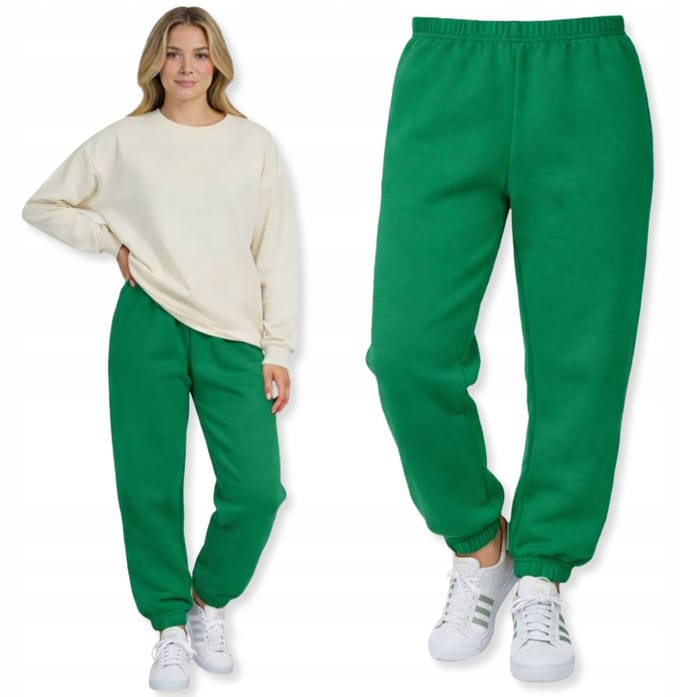 Dartomik - Dames Ocieplane Joggingbroek - Maat M - 100% Katoen