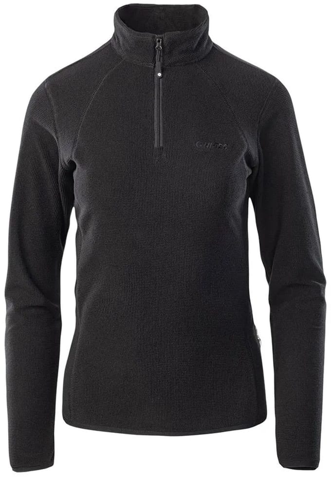 Hi-tec Damis Ii Fleece Met Halve Rits Zwart XL Vrouw