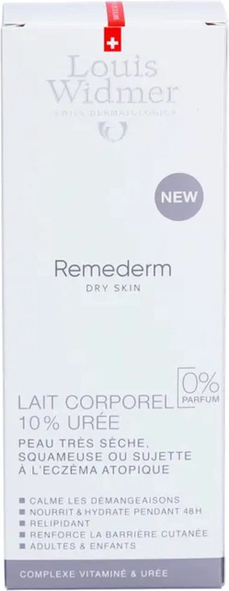 Louis Widmer Remederm - Lichaamsmelk - Drogehuid - Parfumvrij- 200 ml