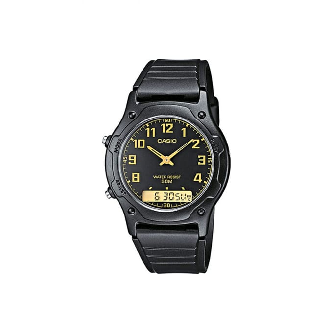 CASIO Collection AW-49HE-2AVEG Unisex Horloge 39mm WR 50mt