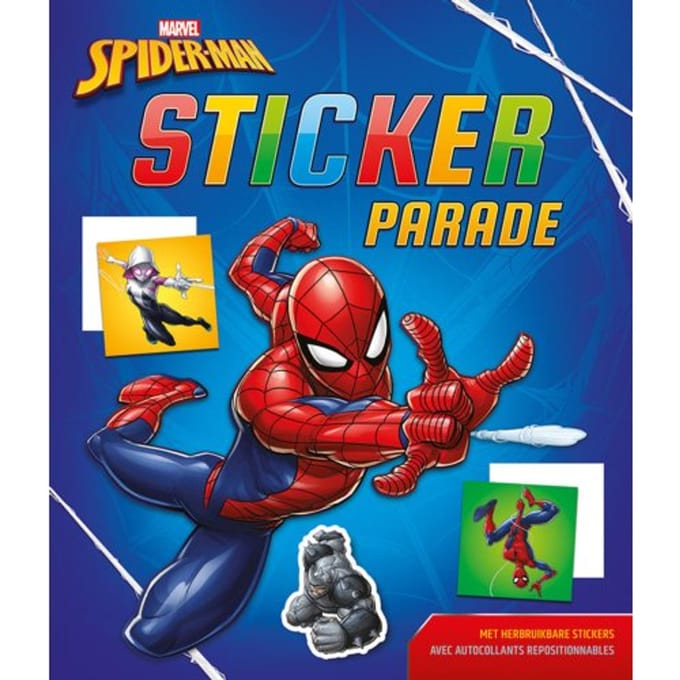 Marvel Spider-man Sticker Parade Educatieve boeken (spelletjes en raadsels)