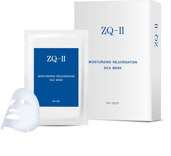 ZQ-II Verjongend hyaluronisch bladmasker 6 stuks.