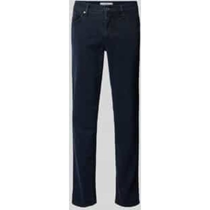 Brax Heren Jeans  Style CADIZ BLUE BLACK, denim donkerblauw, maat 32/32