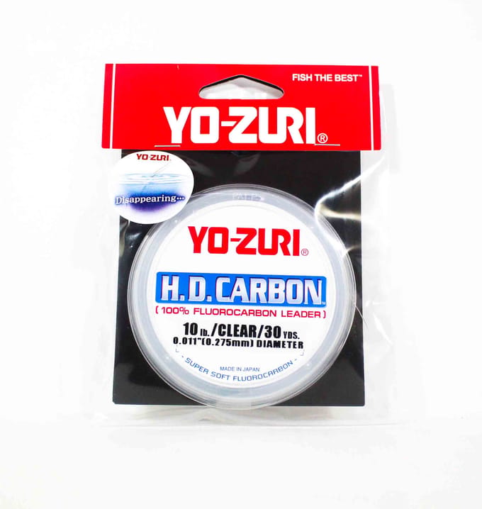 Yo Zuri Duel HD Carbon Fluorkoolstof 30 m 10 lb R886-CL (0863) schoon