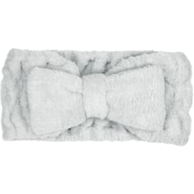 PARSA Beauty - Bow Face Wash Headband Grey