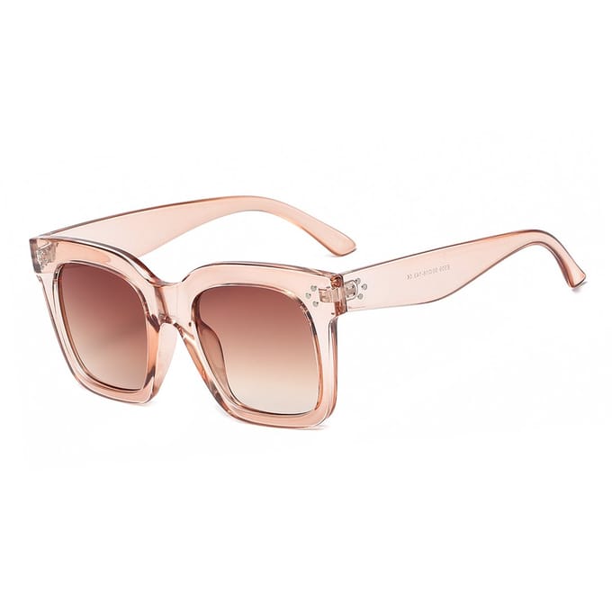 Sun Square Zonnebril | Tea / Brown | Fashion Favorite