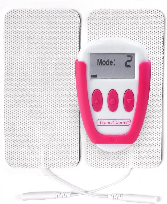 Pijnverlichting bij menstruatie - 4 Modi, Herbruikbare Elektrodenpads, USB-oplaadbaar