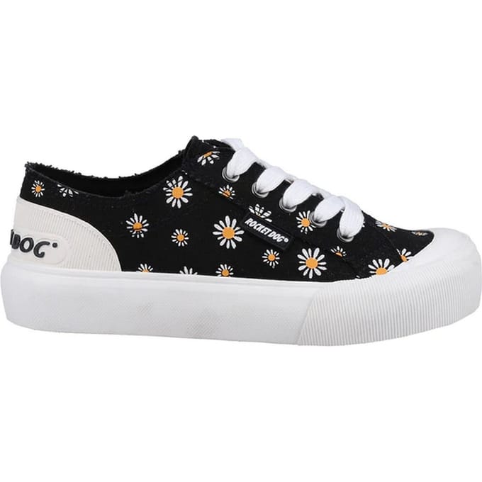 Rocket Dog Dames/Dames Jazzin Plus Dixie Trainers (Zwart)