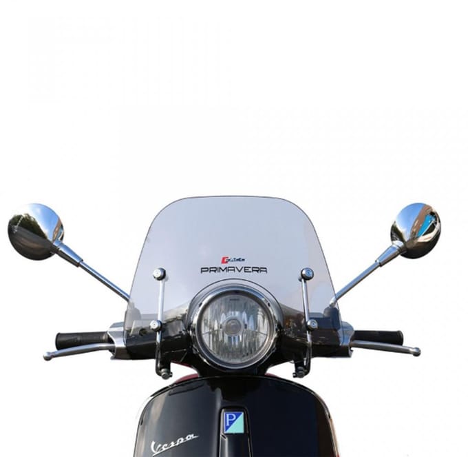 Windscherm Faco voor scooter Piaggio 50 Vespa Primavera 2T 2013 tot 2017 Nieuw