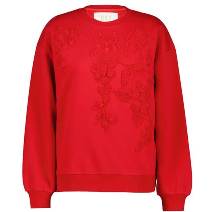 DIDI Dames Sweater Friend Salsa red maat 46