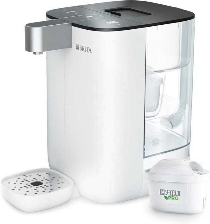 Heetwaterdispenser - Direct water - Drankjes Maken - Instelbare Temperatuur Volume - 4L Tank - Wit