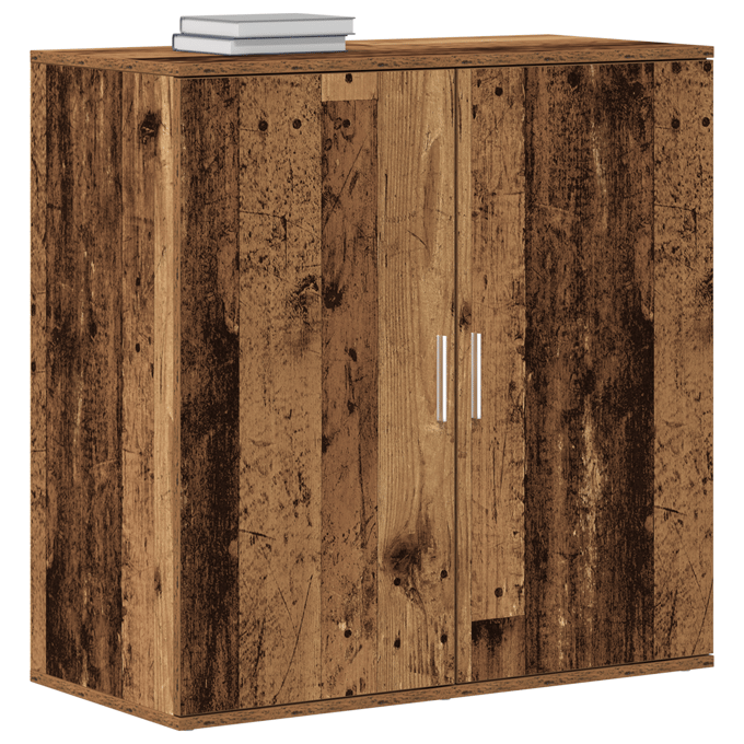 vidaXL - Dressoir - Oudhout - 79 - x - 38 - x - 80 - cm - Bewerkt - hout