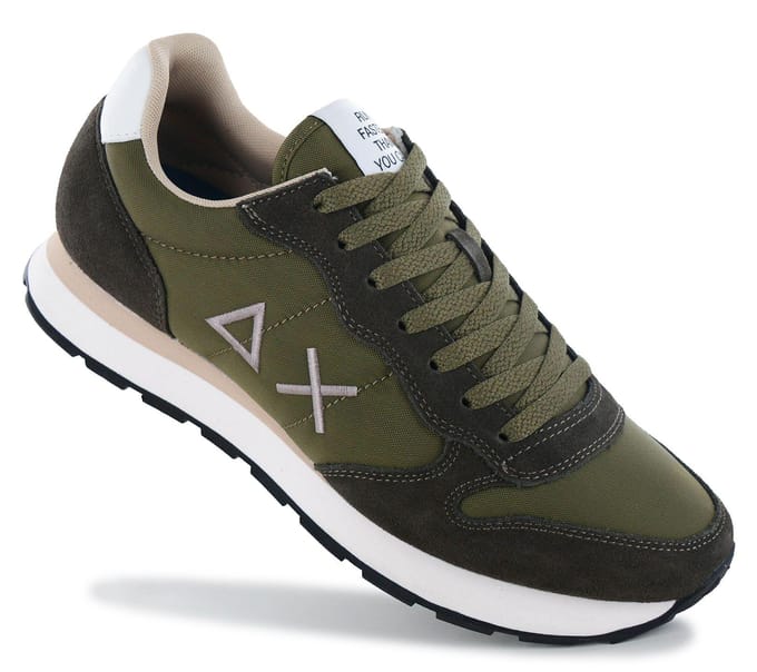 SUN68 Tom Solid - Heren Sneakers Schoenen Groen Z36101-19 ORIGINEEL EU 43 groen
