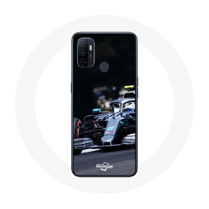 Coque - Valtteri Bottas - Oppo A53 - Noir - Souple - Sportif noir