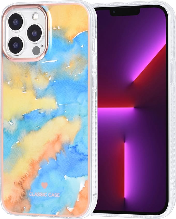 UNIQ Accessory - Multi-kleur Back Cover Telefoonhoesje voor Apple iPhone 13 Pro Max - TPU/PC Bescherming
