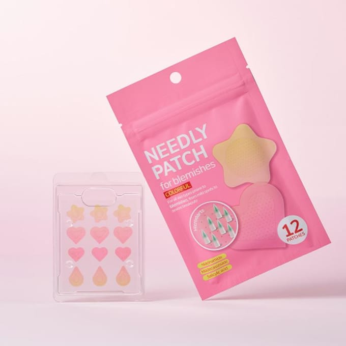 NEEDLY - Patch For Blemishes Colorful 12 patches