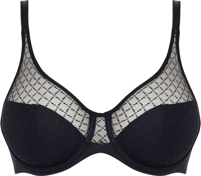 Chantelle - Norah Chic - Bedekkende beugelbh - ZWART