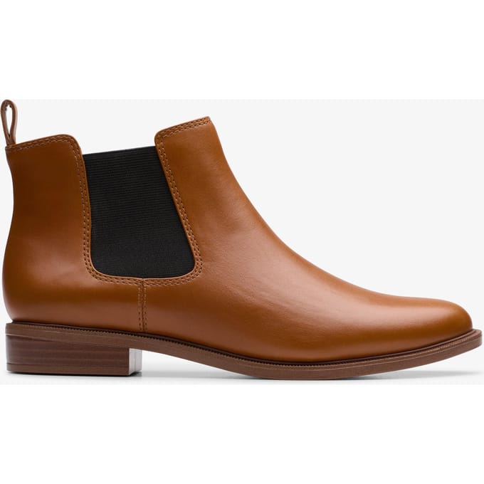 Taylor Shine Tan Leather Laarzen