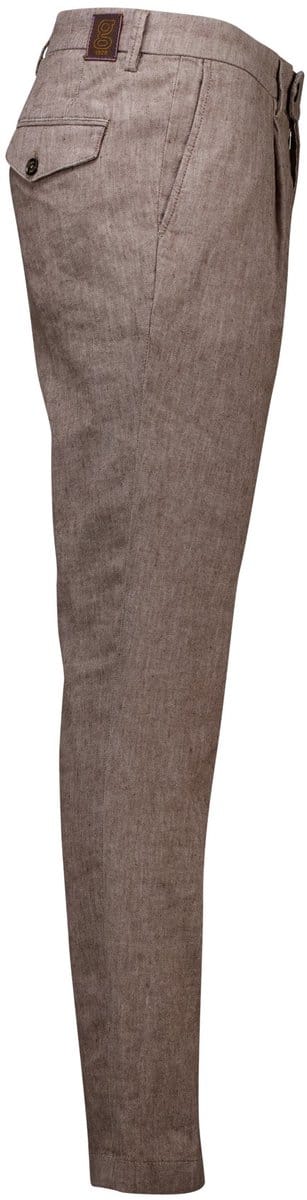 Gardeur katoenen broek bruin