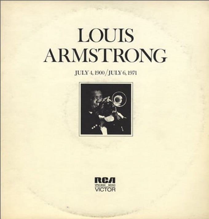 Louis Armstrong July 4, 1900 / July 6, 1971 (2-LP Record Set)