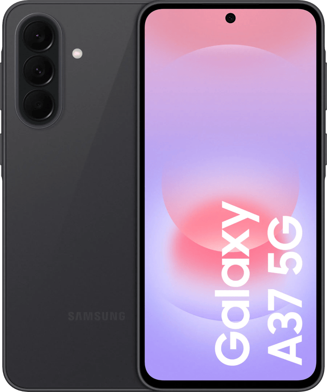 Samsung Galaxy A37 5G smartphone 8GB RAM 256GB Charcoal zwart