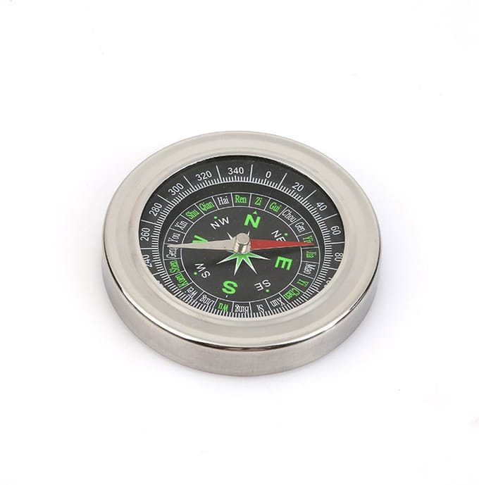 Go Go Gadget - Kompas - Survival - Noodpakket - Handzaam - Lichtgewicht - 8cm - 2 stuks
