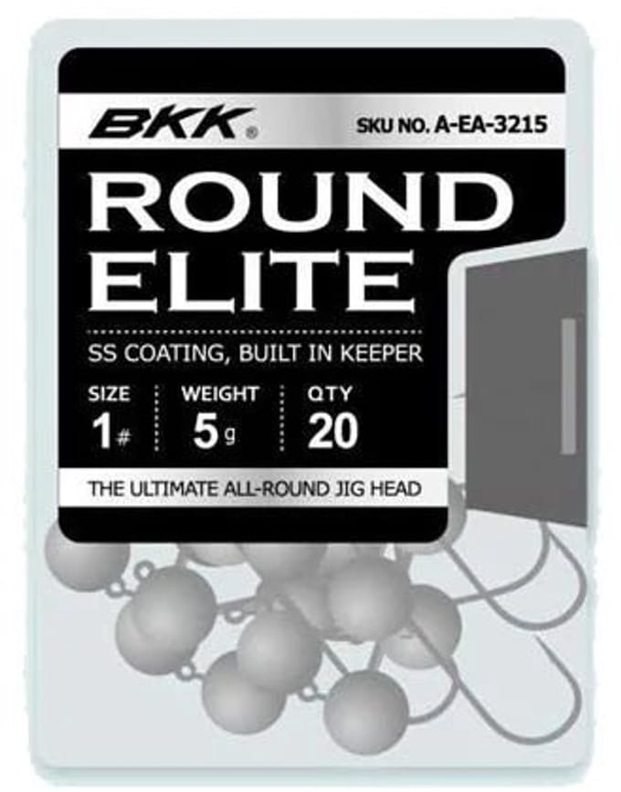 BKK Bulk Round Elite Classic Bait Keeper 20 Pcs 20g / #3/0