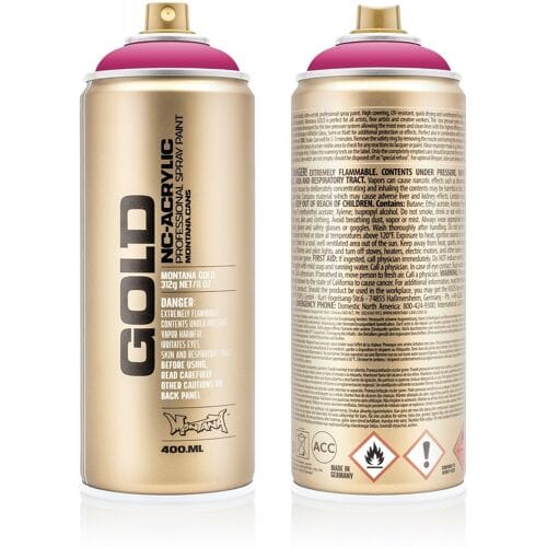 Montana GOLD S4010 Shock Pink spuitbus 400ml