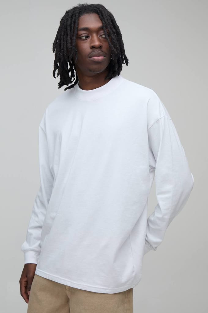 Regular Long Sleeve Linkin Park Licentie Print T-shirt | White | Size Small