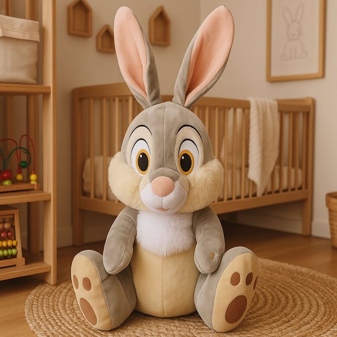 Disney Pluche Knuffel Stampertje 50 cm + Geluid