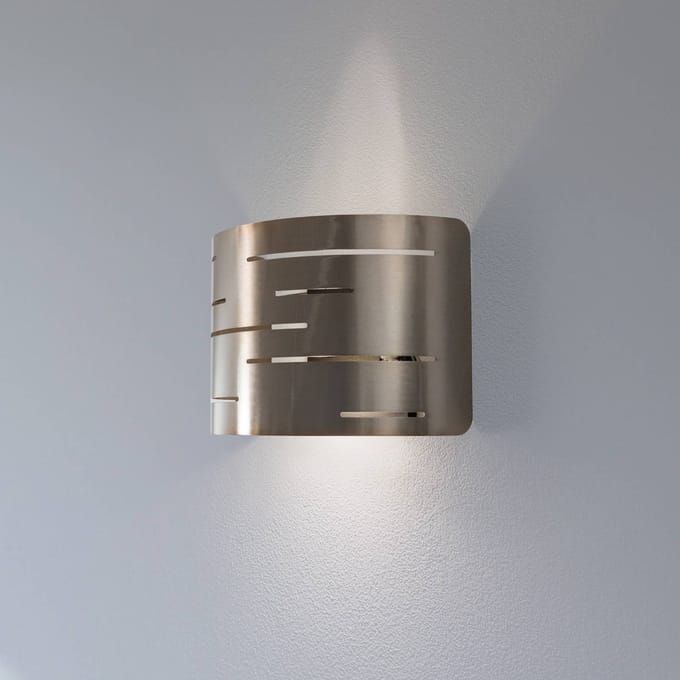 Opviq Wandlamp Oisin, goud, metaal, hoogte 22 cm, E27