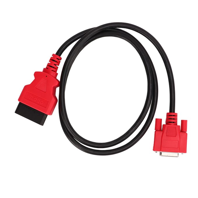 Câble Scanner OBD2 Adaptateur Cordon de Diagnostic avec Connecteur 15 Broches pour Maxisys MS906 MS906TS black