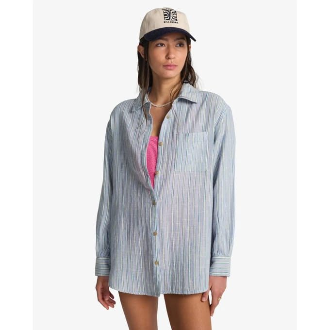 Dameshemd met lange mouwen Billabong Wanderer WVN TOP