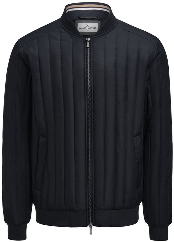 James Harvest Scarsdale Jacket Jas Heren 2111053 - Zwart - S