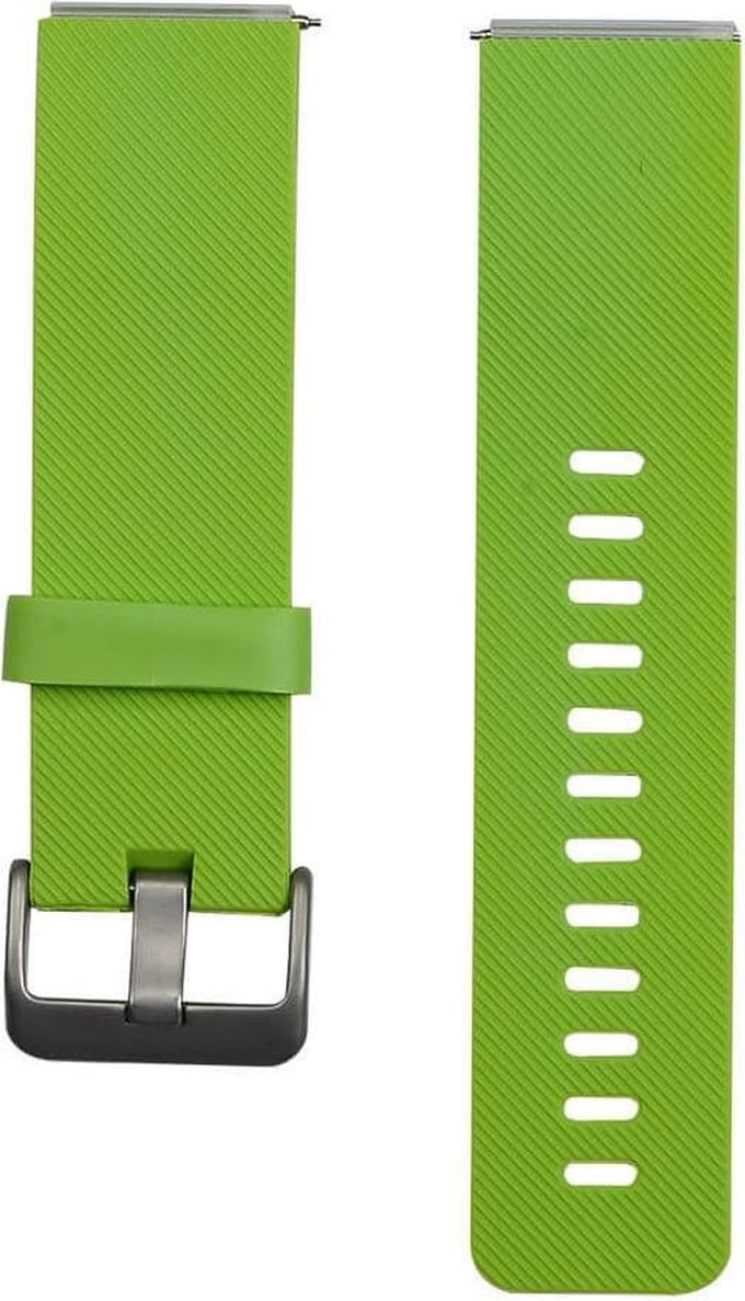 watchbands-shop.nl Siliconen bandje - Fitbit Blaze - Groen - Large