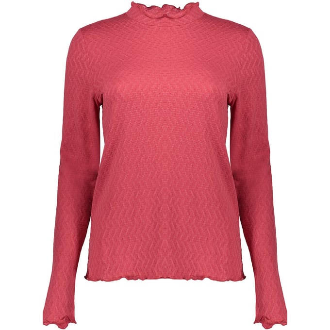 Geisha Top Structure Rosewood Taglia: M | Maglie a manica lunga Outlet | Donna | Rosa