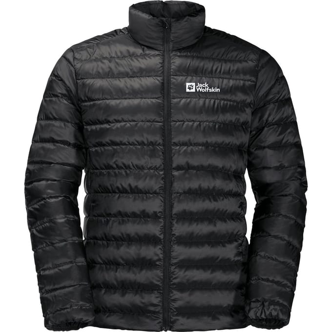 Jack Wolfskin - Heren Jas zomer Pack&Go Down Jacket - Zwart - Maat S