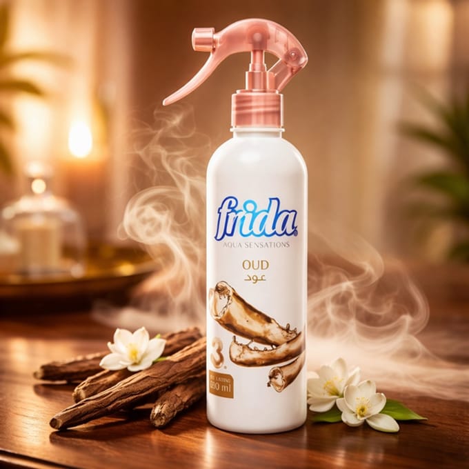 Frida Air Freshener - Oud- 6 Stuks 460ml