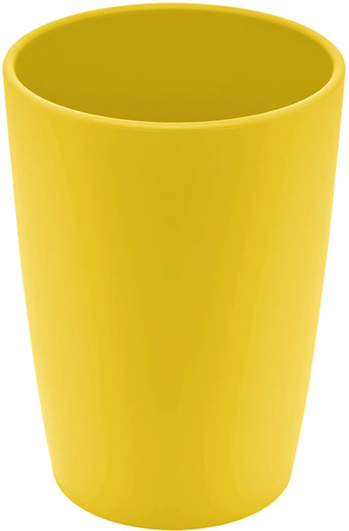 ZUPERZOZIAL - Nature Collection, beker 340ml, Nature Bioplastic, geel