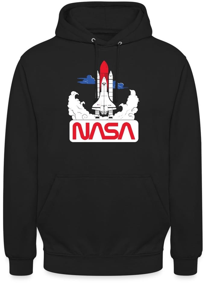 NASA Space Shuttle 3 Hoodie Unisex