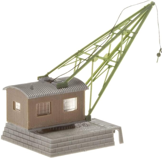 Model Lastkraan - Hobby Materiaal - Modelbouw Scène - Gedetailleerd Ontwerp - N Schaal