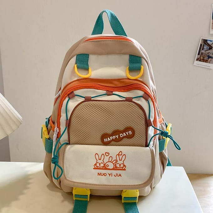 Schooltas Kinderen Basisschool Meisjes Middelbare School Middelbare School Studenten Grote Capaciteit Kleine Rugzak brown