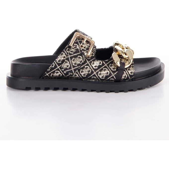 Guess Fatema Logo slippers voor dames, maat 4G