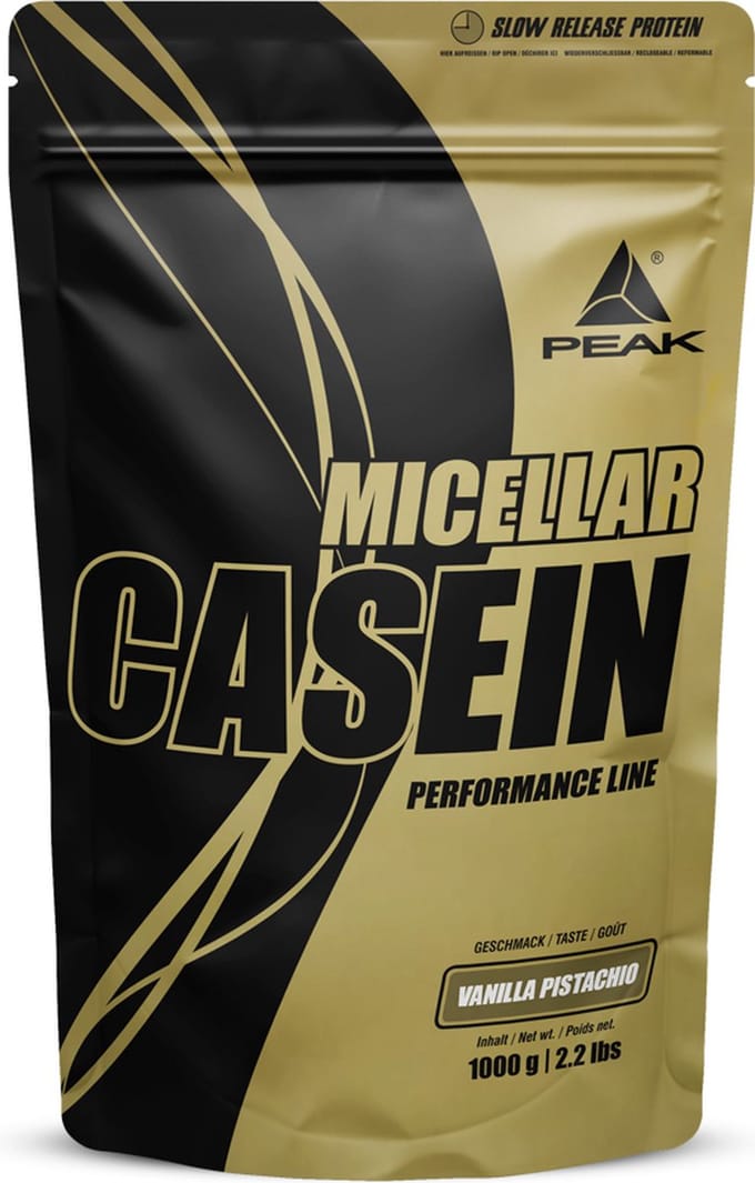 Peak Micellar Casein (900g) Vanilla Pistachio - Eiwitten - Caseïne