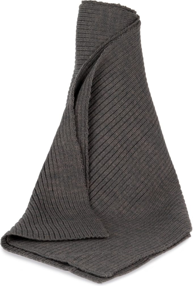 K-up Geribde sjaal KP957 - Cement Grey Heather - One size