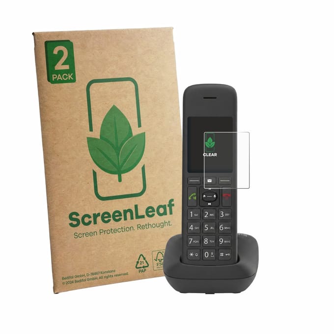 2 Stuks Screenprotector voor Gigaset C575 - Hoogwaardige Beschermfolie transparant